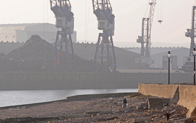 Hartlepool cranes