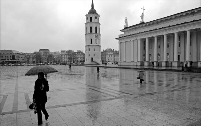 Vilnius Gediminus square